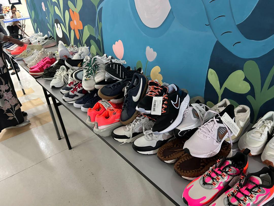 Nike Shoe Distribution to Hospital Staff and Child Patients - Photo 9