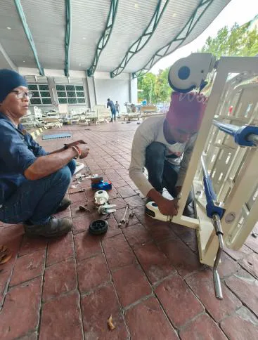 Refurbishing 200+ Hospital Beds for Homecare Palliative & Needy Patients